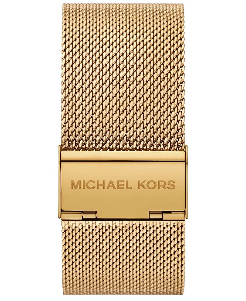 Michael Michael Kors Women's Georgie Two-Hand Gold-Tone Stainless Steel Watch 22mm