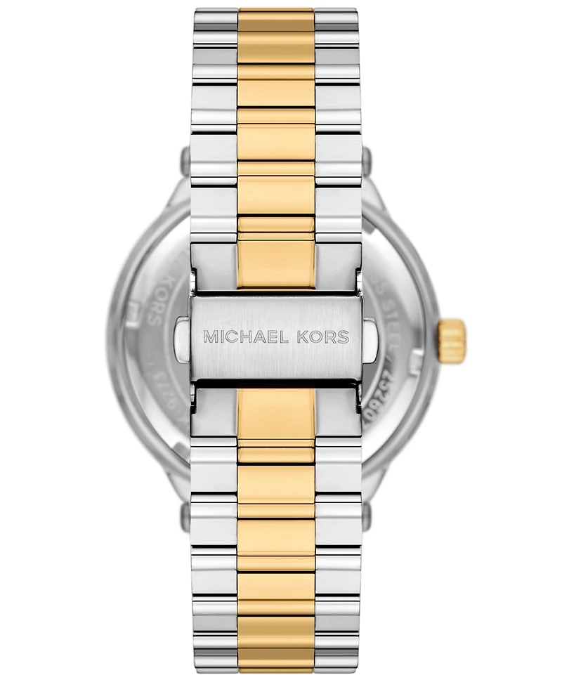 Michael Michael Kors Men's Billie Three-Hand Two-Tone Stainless Steel Watch 44mm