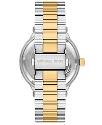 Michael Michael Kors Men's Billie Three-Hand Two-Tone Stainless Steel Watch 44mm