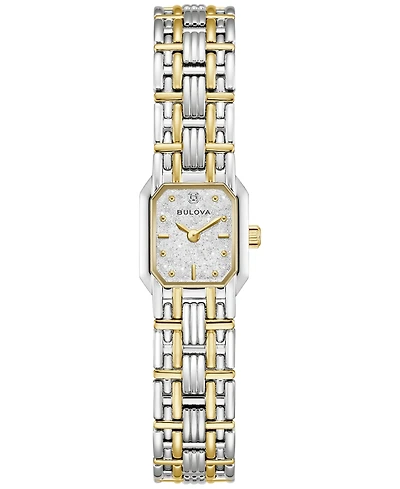 Bulova Women's Goddess of Time Sophia Two-Tone Stainless Steel Bracelet Watch 16mm