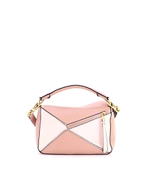 Pre-Owned Loewe Medium Puzzle Bag Leather and Suede