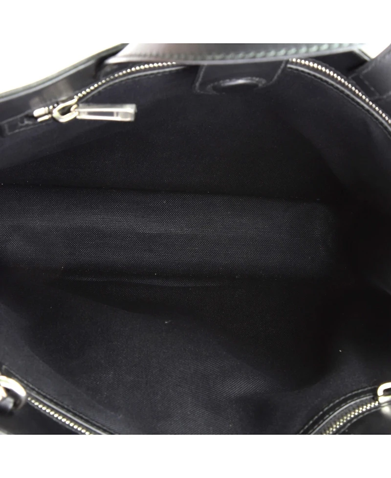 Pre-Owned Gucci Tall Convertible Soft Open Tote Gg Coated Canvas