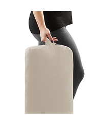 Node Fitness Yoga Meditation Cushion, Rectangular Bolster
