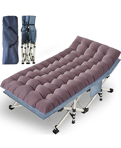 Aofar 32"Oversize Camping Sleeping Bed Folding Mattress Carry Bag