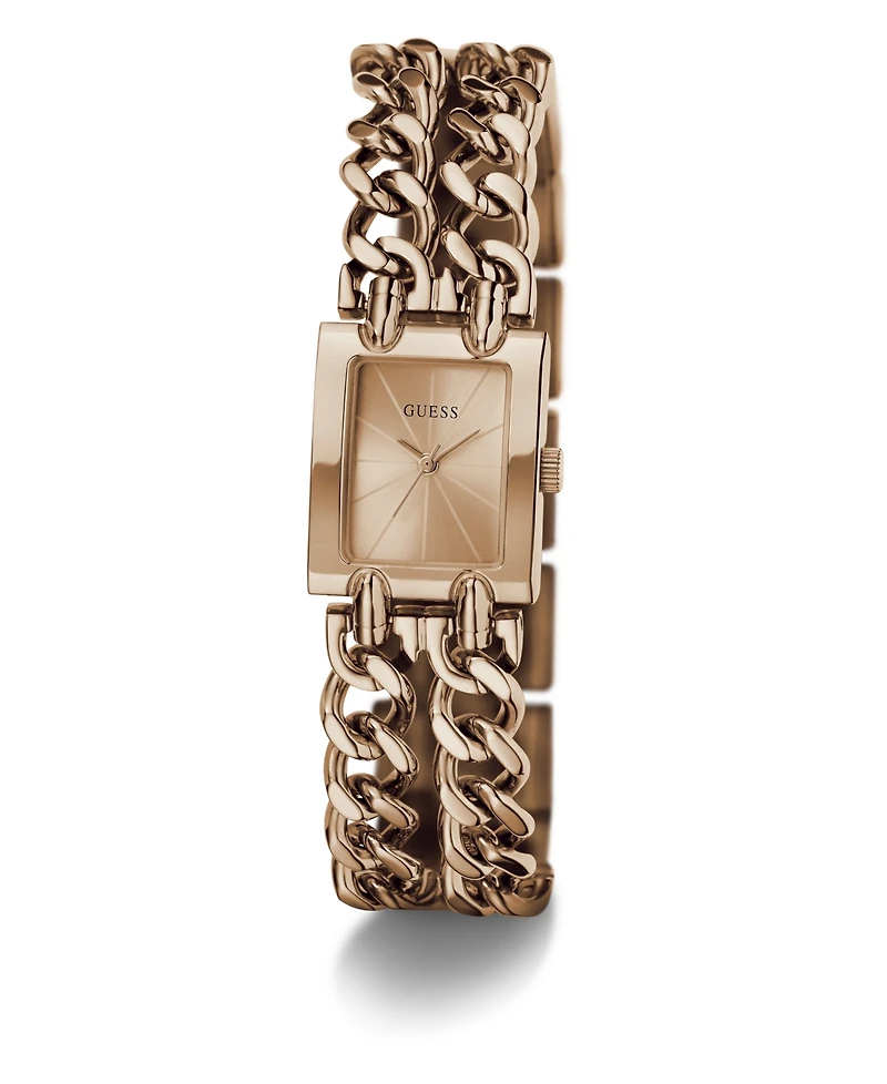 Guess Women's Quartz Rose Gold-Tone Stainless Steel Watch 20mm