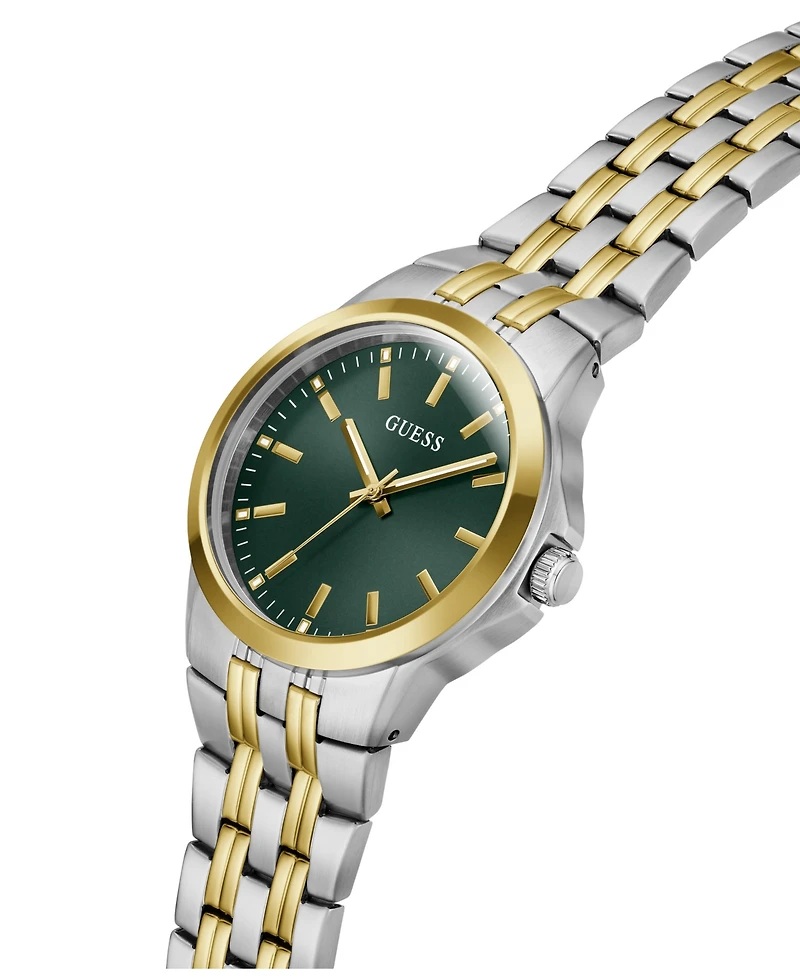 Guess Men's Quartz Two-Tone Stainless Steel Watch 39 mm