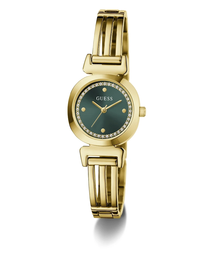 Guess Women's Quartz Gold-Tone Stainless Steel Watch 24mm