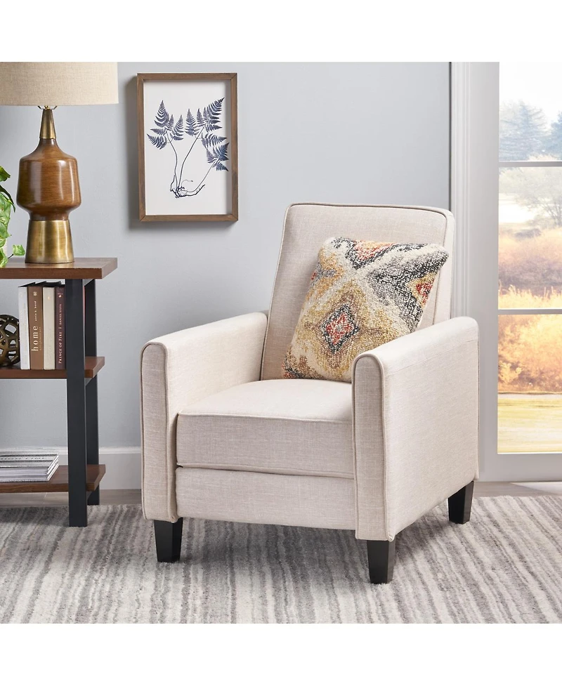 Streamdale Furniture Push Back Recliner with Beech Legs