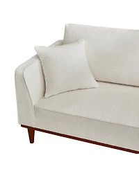 Streamdale Furniture Upholstered Chaise Lounge and Stool for Living Room Bedroom