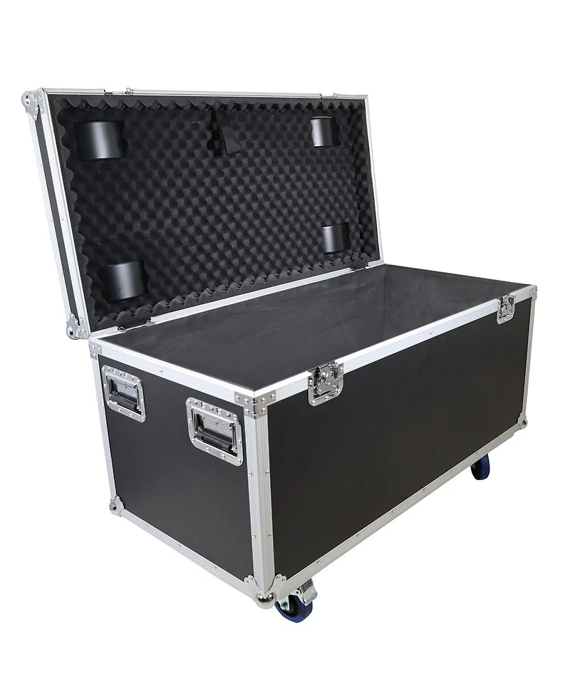 ProX T-uti Large Stackable Utility Trunk Case with 4" Locking Casters