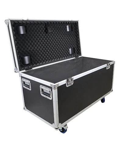 ProX T-uti Large Stackable Utility Trunk Case with 4" Locking Casters