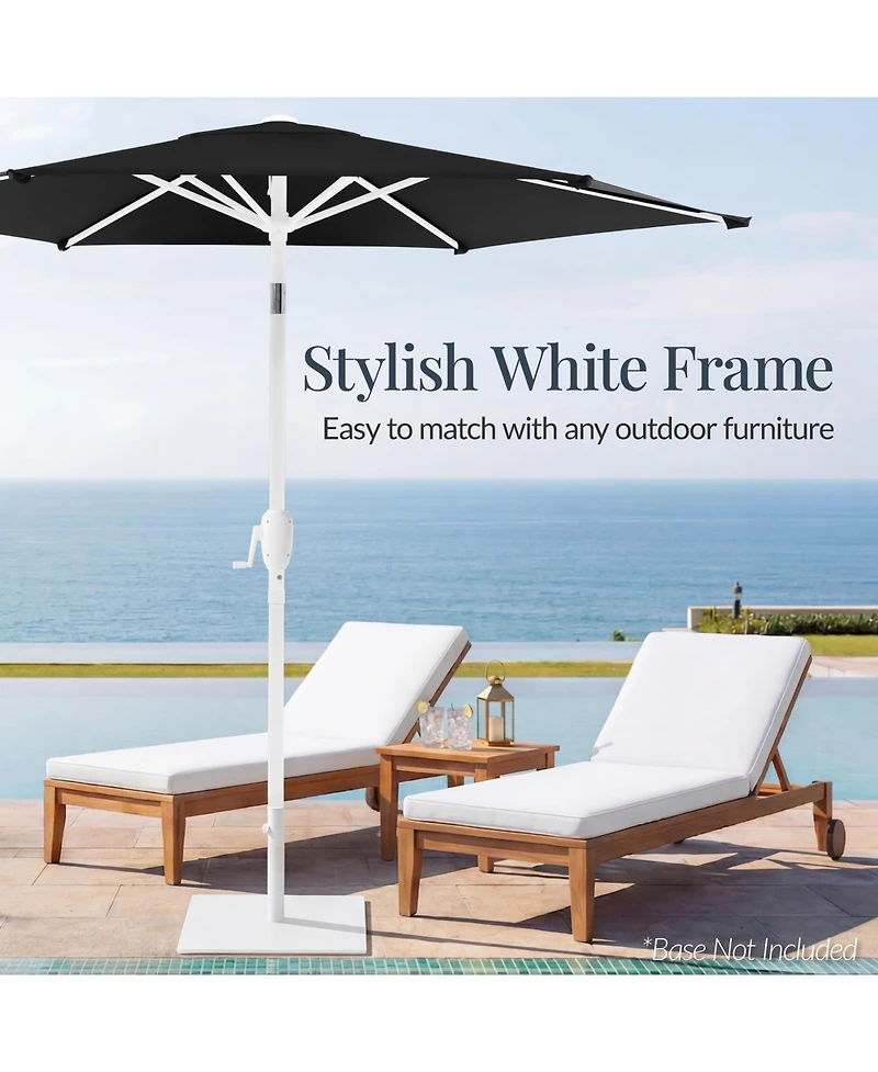 Best Choice Products Patio Umbrella Pole, Outdoor Market Steel Pole