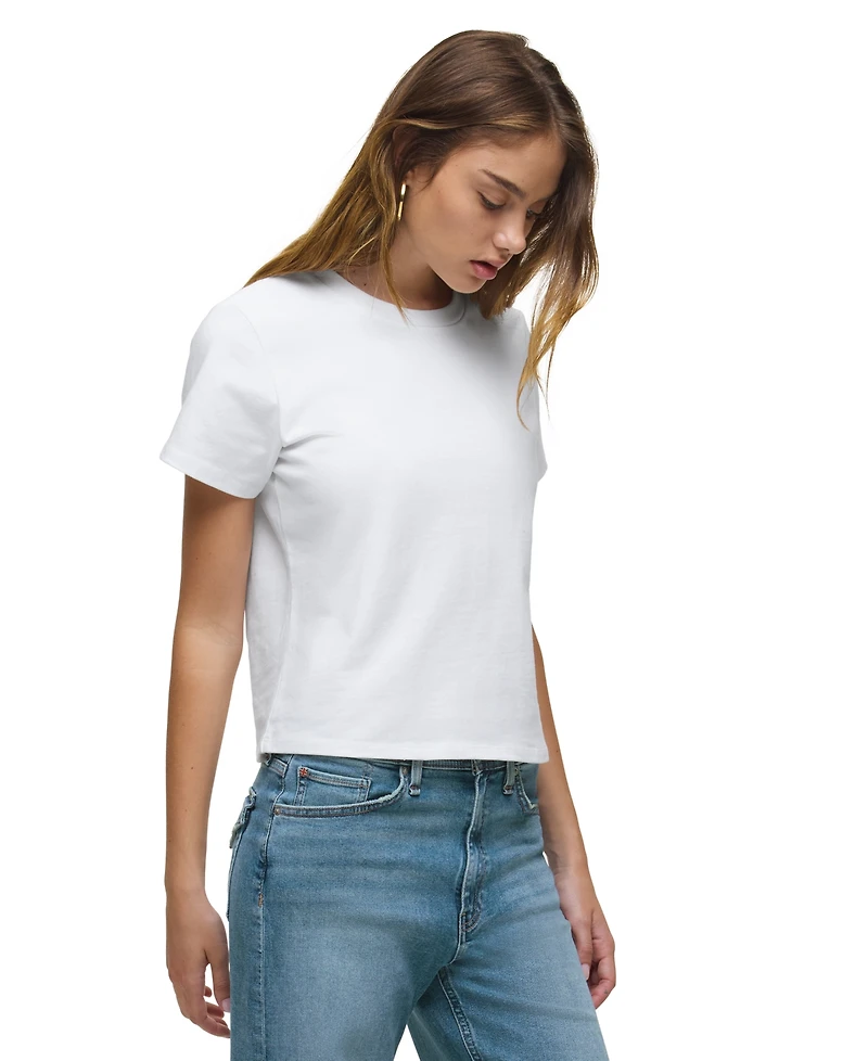 Hudson Jeans Women's Relaxed Crewneck Cotton T-Shirt