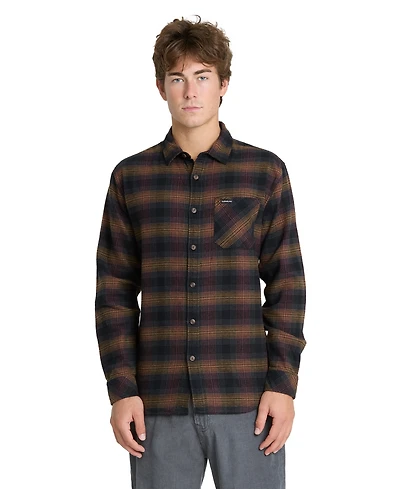 Quiksilver Men's Breakwater Check Flannel Shirt