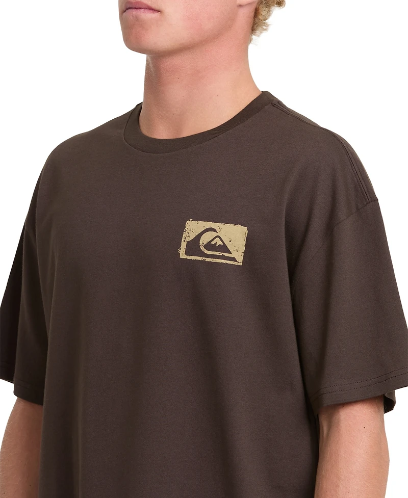 Quiksilver Men's Young Guns Impaired Embelish T-Shirt