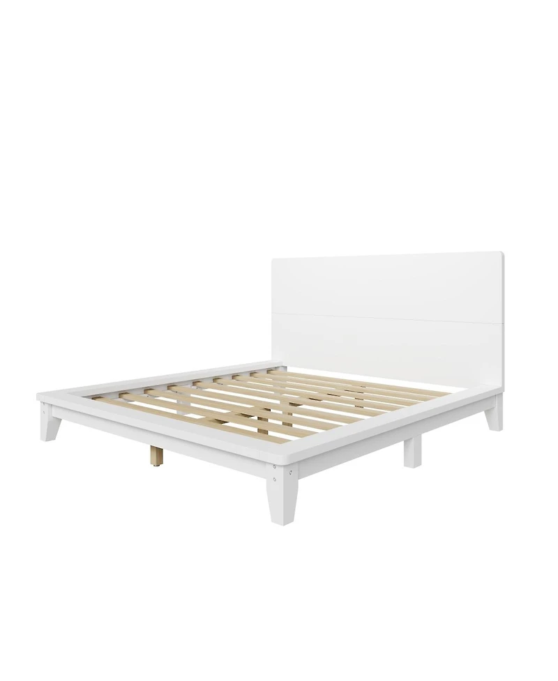 Streamdale Furniture Platform Bed Frame with Headboard