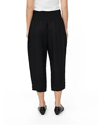 Masai Copenhagen Women's Mapenna Cropped Linen Trousers