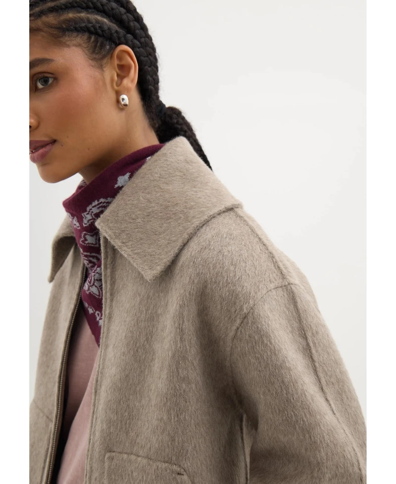 Hush Women's Nerise Double Faced Zip Jacket