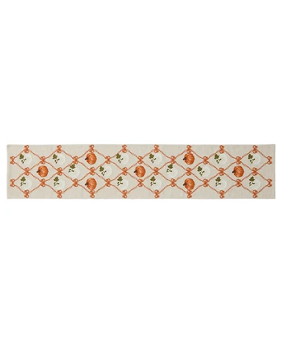 Elrene Harvest Ribbon Bows Table Runner, 14" x 70"