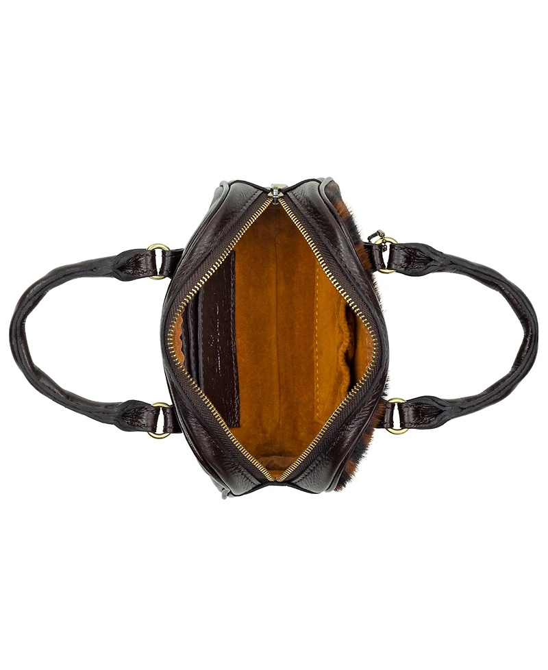 Patricia Nash Exotics Mini Pomezia Chain Crossbody Handbag