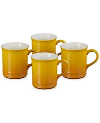 Le Creuset 14 oz. Stoneware Set of Four Coffee Mugs