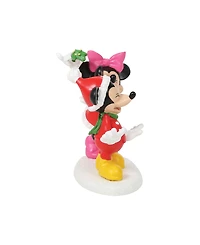Department 56 Mickey's Christmas Village Mickey's Christmas Kiss