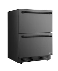 Newair 24 inch Refrigerator and Outdoor Freezer, Undercounter Refrigerator Freezer Convertible
