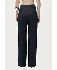 Nocturne Women's Wide Leg Fluid Pants