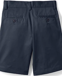Lands' End Big Boys Slim Plain Front Blend Chino Shorts