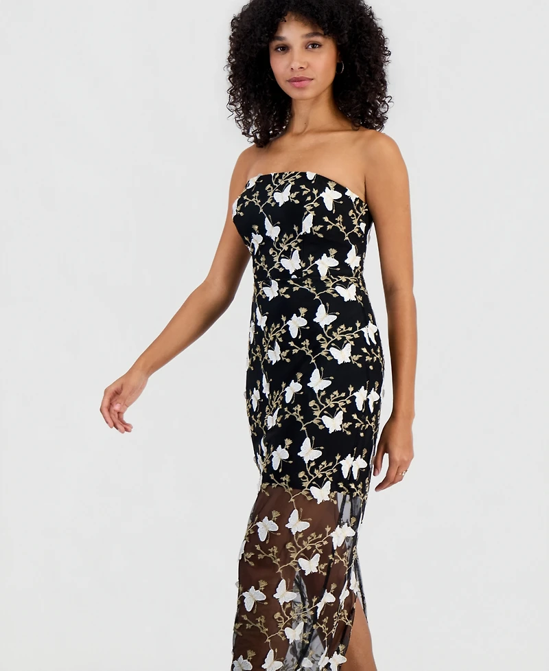Sam Edelman Women's Lace Sheath Midi Dress