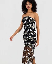Sam Edelman Women's Lace Sheath Midi Dress