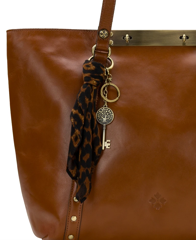 Patricia Nash Exotics Mini Scarf Key Bag Charm
