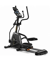 Fed Fitness Yosuda EM2 Elliptical Machine with 20" stride, electromagnetic resistance, ultra-quiet operation, and Bluetooth app control.