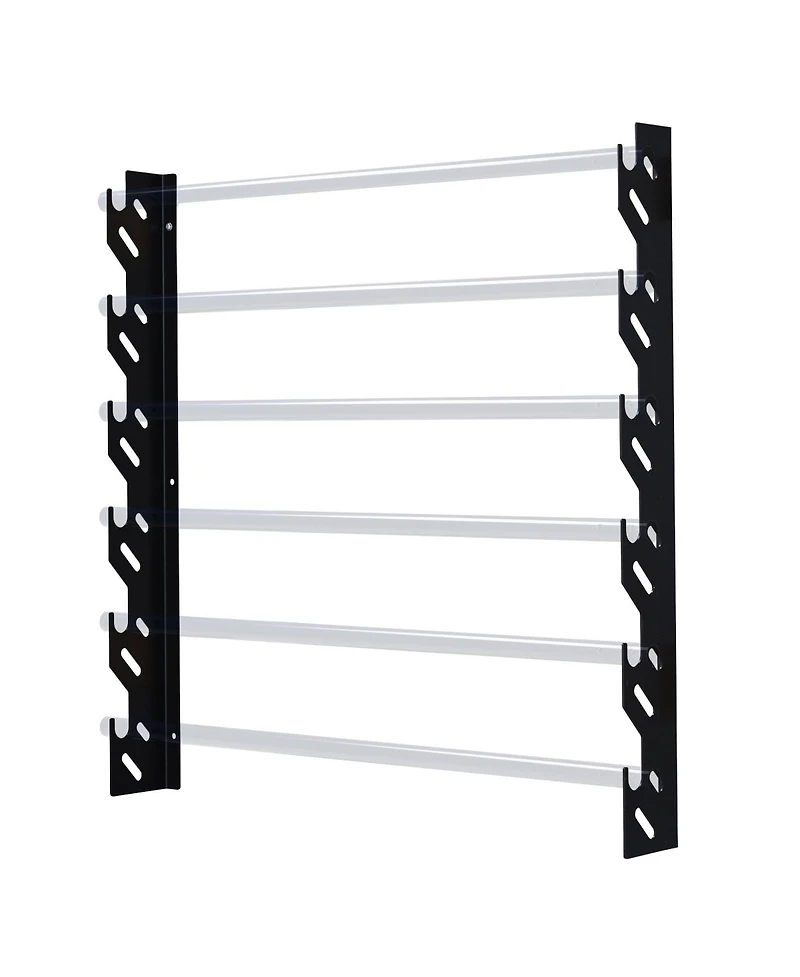 Yescom Vinyl Rolls Holder Storage Rack Wall Mount for Car Wrap Transfer Paper Wallpaper