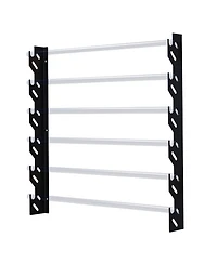 Yescom Vinyl Rolls Holder Storage Rack Wall Mount for Car Wrap Transfer Paper Wallpaper