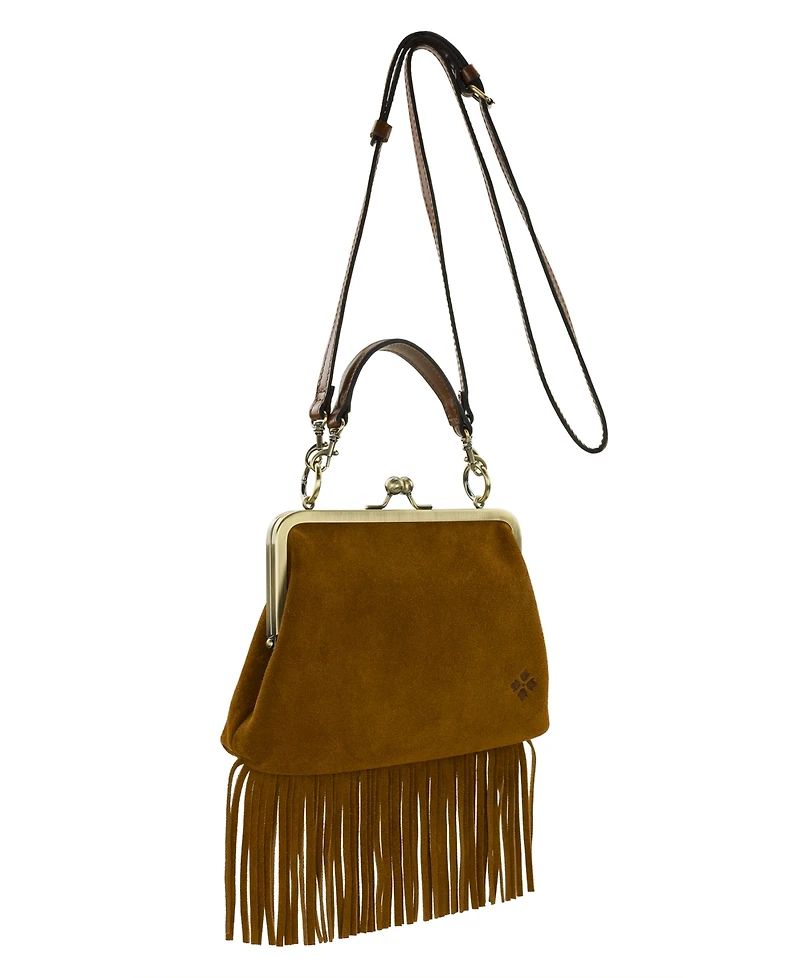 Patricia Nash Vione Leather Small Crossbody Handbag