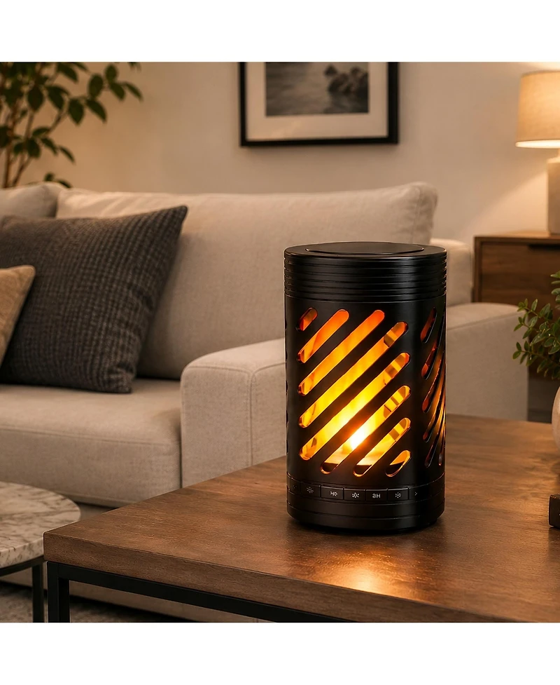 Pursonic 2-in-1 Ambient Flame Lantern Speaker