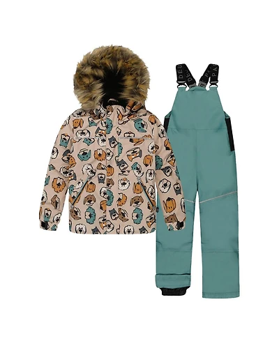 Deux par Deux Toddler Boys (2T - 5T) Two Piece Discover Snowsuit