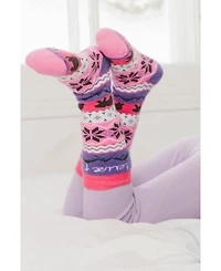 Deux par Deux Little and Big Girl ( 6-8 10-12 ) Ski Socks