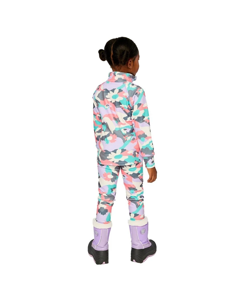 Deux par Deux Little and Big Girl's (6-14) Two Piece Thermal Underwear