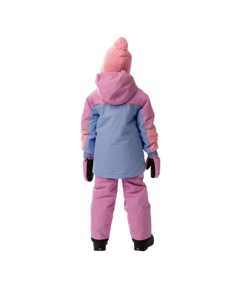 Deux par Deux Toddler Girl's (2T-5T) Light Weight Two Piece Chill Snowsuit