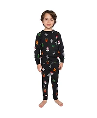 Deux par Toddler Boy (2T-5T) Cotton Two Piece Pajama Set