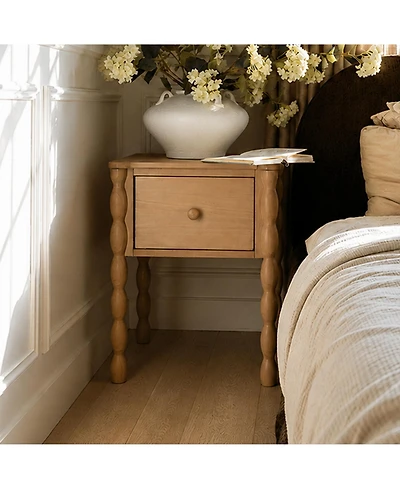 Plank+Beam Jenny Lind 1 Drawer Nightstand
