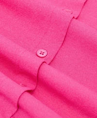 Reiss Women's Mara Lightweight Cropped Cardigan