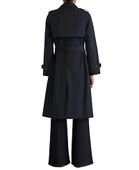 Reiss Women's Azura Hooded Insert Trench Coat