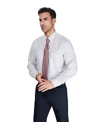 Club Room Men's Regular-Fit Harry Stripe Dress Shirt