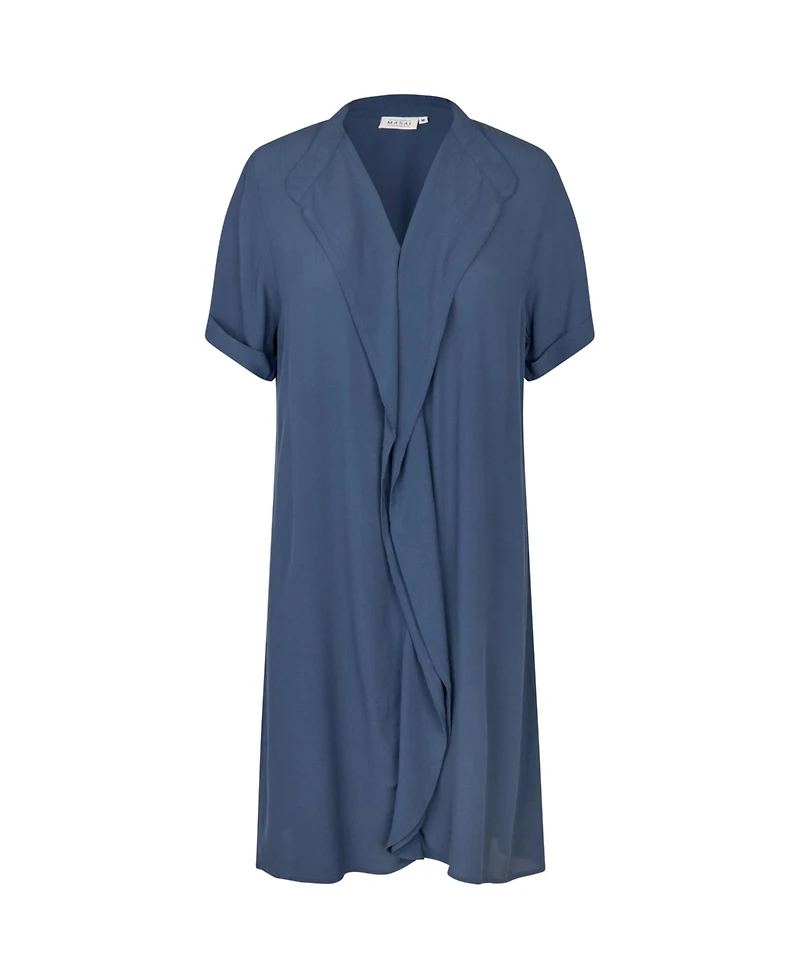 Masai Copenhagen Women's MaNysenna V-Neck Drape Detail Dress