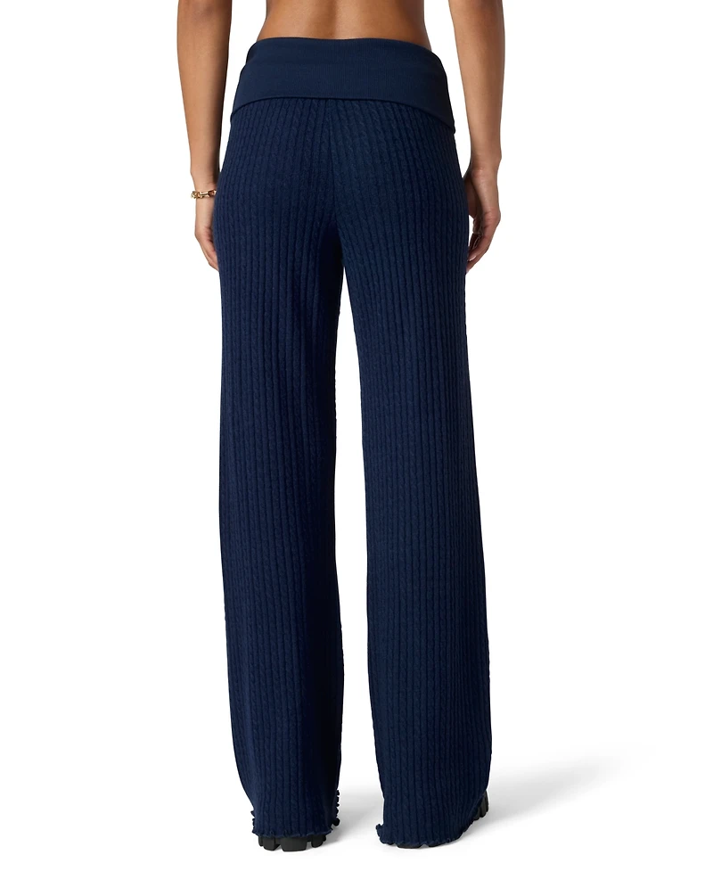 Florence By Mills Juniors' Baby Cable Full-Length Pull-On Pants