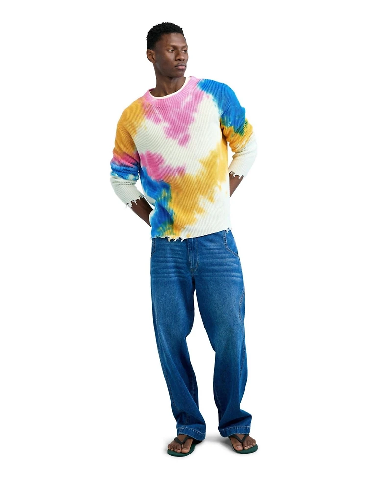 Desigual Men's Tie-dye sweater