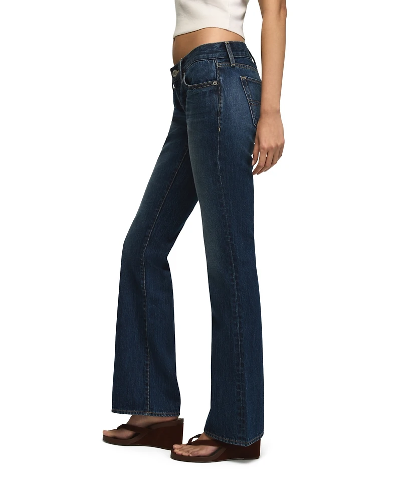 Lucky Brand Women's Ultra Low-Rise Lil Maggie Flare Jeans